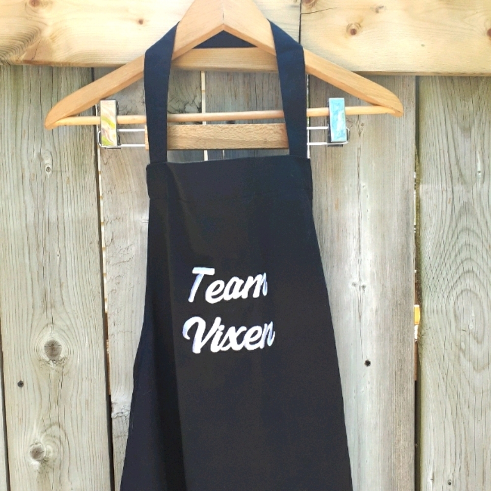 💥3/$25💥BNWOT💞Team Vixen Apron-BBQ!! & COOKING! - Picture 1 of 4